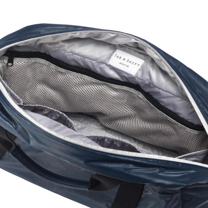 The point of this product is ample storage and it comes with an adjustable strap that can be worn as a shoulder or crossbody
