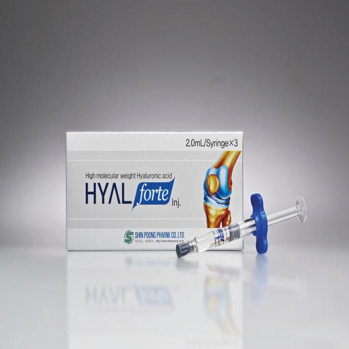 3 prefilled syringes in 1 box. 
HA with 20mg/2mL 
No. 1 market share in Korea market.