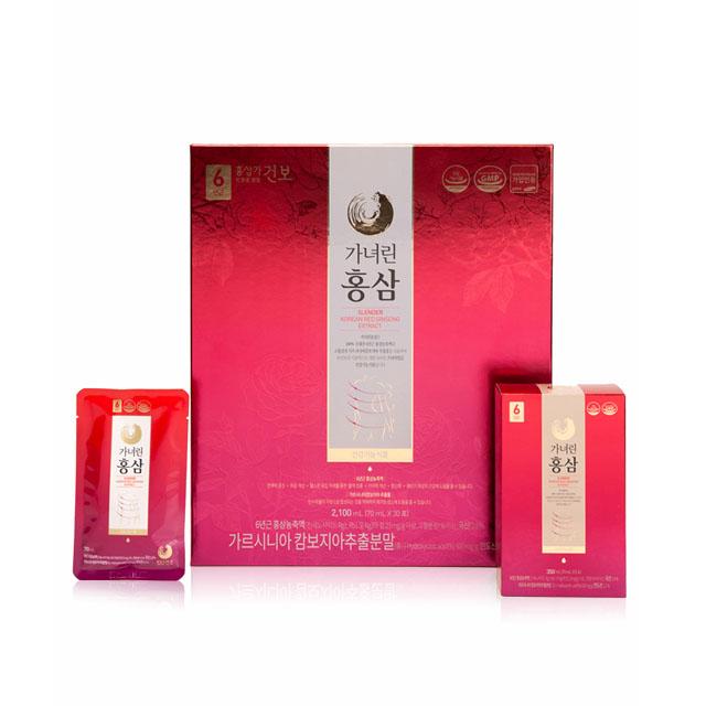 red tea and packaging