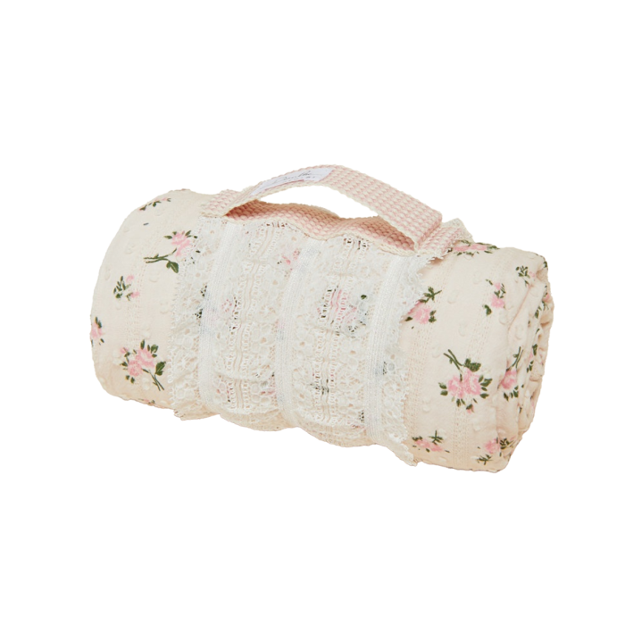 pink floral wash bag