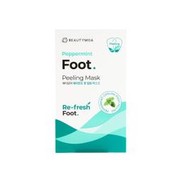 peppermint foot peeling mask