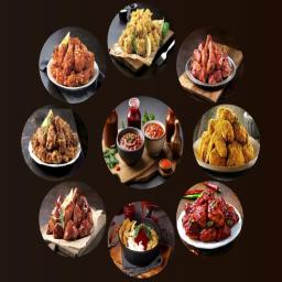 Various sauces & various chicken menus