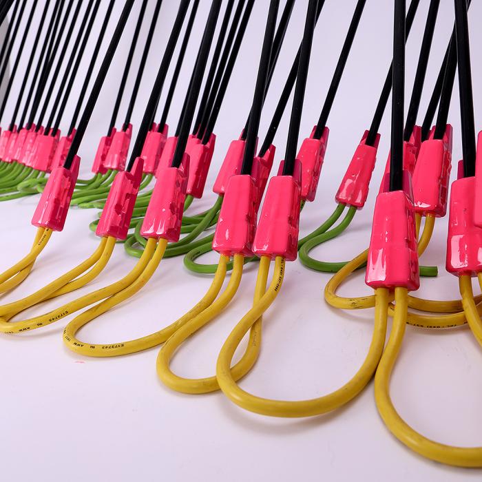 The transparency of Common 1 shows the internal curing state, and in reality, the exposed area of the conductor is not visible as it is filled with pink.