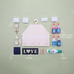 Wooden Multipurpose Hanger DIY KIT : Mask hanger