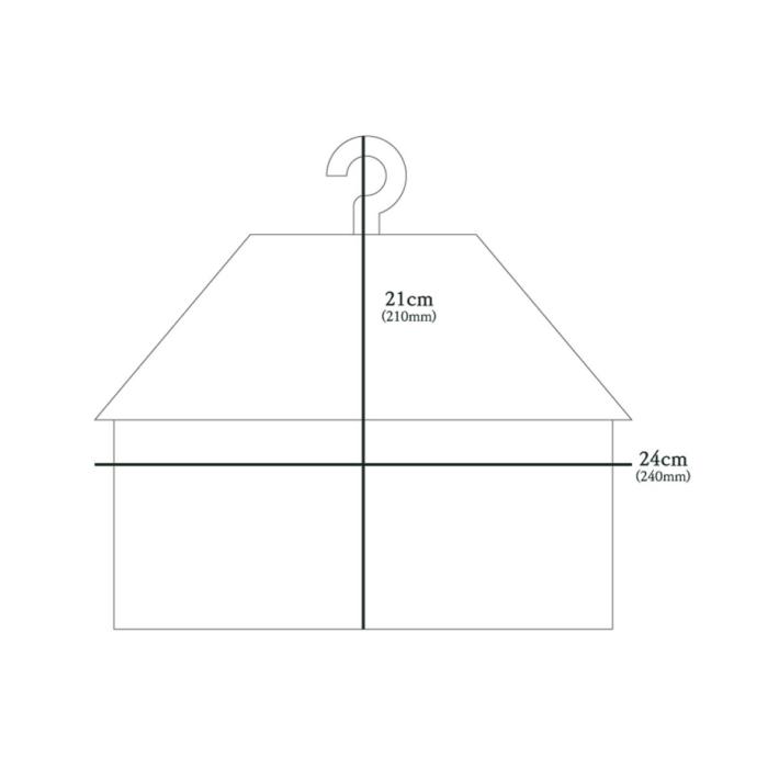 Wooden Multipurpose Hanger DIY KIT : Mask hanger