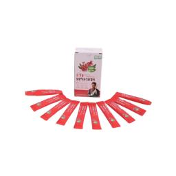 Organic Aloe Saponaria Pomegranate Jelly Stick Pomegranate Flavor-300g (30gX10ea)