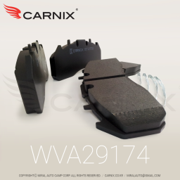 Korean brake pads -CARNIX - made in Korea