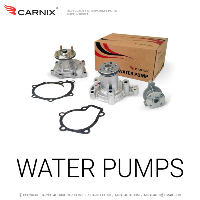 CARNIX -Korean auto parts-Water Pumps