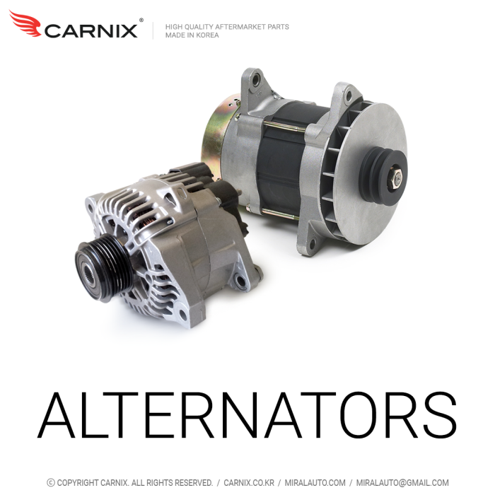 CARNIX -Korean auto parts-Alternators