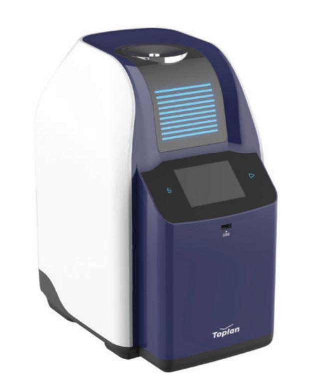 The dental implant surface treatment system induces a photocatalytic effect on the implant surface with just 20 seconds of UV irradiation.