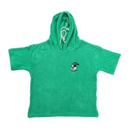 SWALL Hooded Beach  Gown Greenapple : beach cotton towel