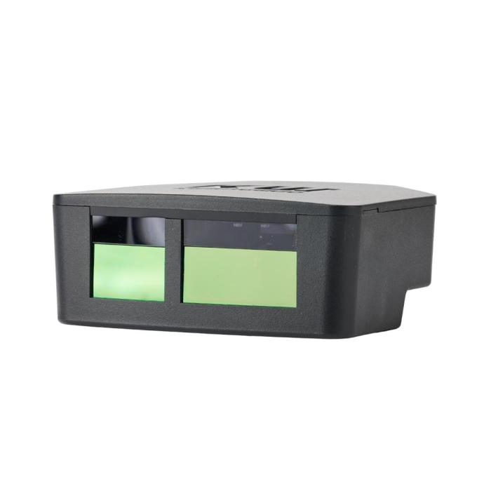 the lcd monitor with green screen