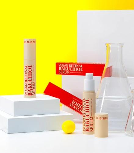 Put these Retinal and Bakuchiol together, and special care serum for anti wrinkle