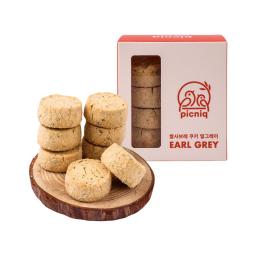 PICNIC Rice Sable Cookie - Earl Gray : Homemade snack filled with sincerity