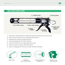 GP CAULKING GUN