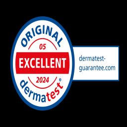 Study number 2404197825 „excellently“ 
and can be declared as „dermatologically tested“.