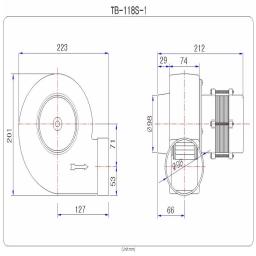 Drawings & Dimensions ( TB-118S-1)