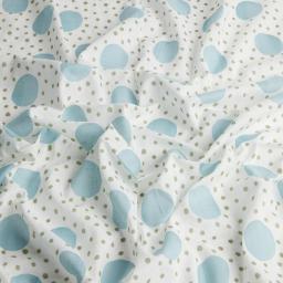 the polka dot fabric