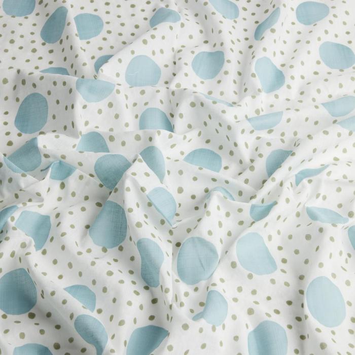 the polka dot fabric