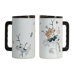 [Jang-i] Mother-of-pearl mug ‘Lotus 700㎖’