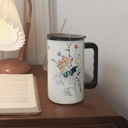 [Jang-i] Mother-of-pearl mug ‘Lotus 700㎖’