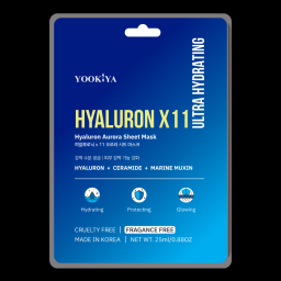 YOOKIYA Aurora Daily Face Masks - Hyaluron x 11
