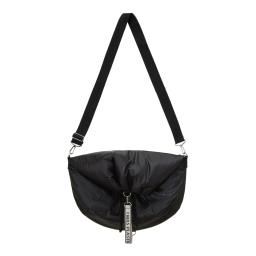 Eco Friendly Padded Messenger Bag Black