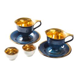 [sodamcoop] Lip shaped golden  coffee cup set