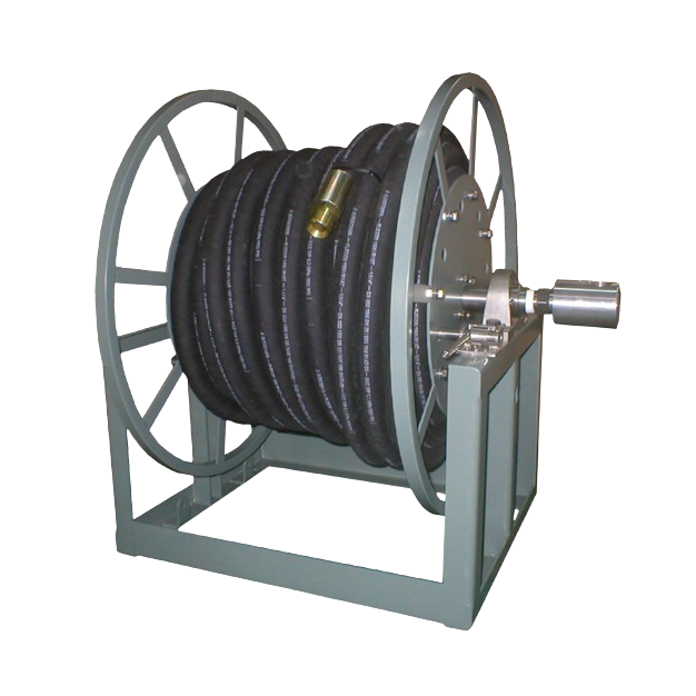 a hydraulic hose reel