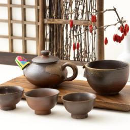 [sodamcoop] Buncheong firewood Dagwan(tea pot)  set