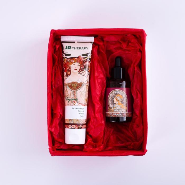 [JR Therapy] Lyun Cellthera Booste Ampule & Face and Lymph Cleanser Set