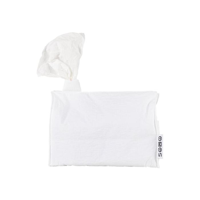 white tissue box