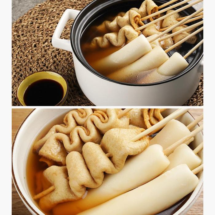 [Busan Youngja Fish cake] Busan Soup Rice cake and Skewered Fish cake