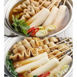 [Busan Youngja Fish cake] Busan Soup Rice cake and Skewered Fish cake