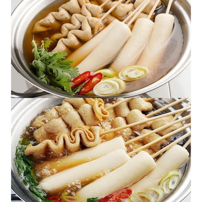 [Busan Youngja Fish cake] Busan Soup Rice cake and Skewered Fish cake
