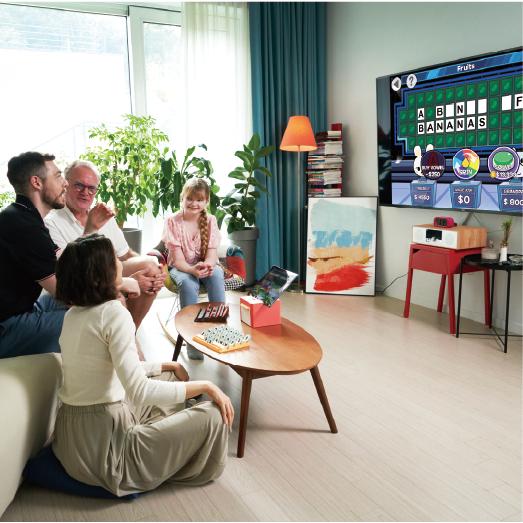 Family with Rolling Seeds