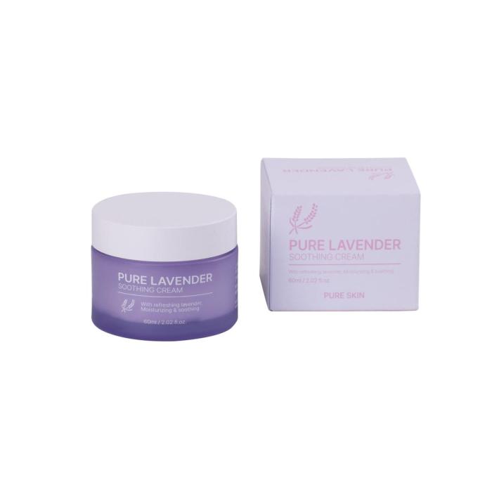 PURE LAVENDER SOOTHING CREAM : Non-Comedogenic Collagen Cream