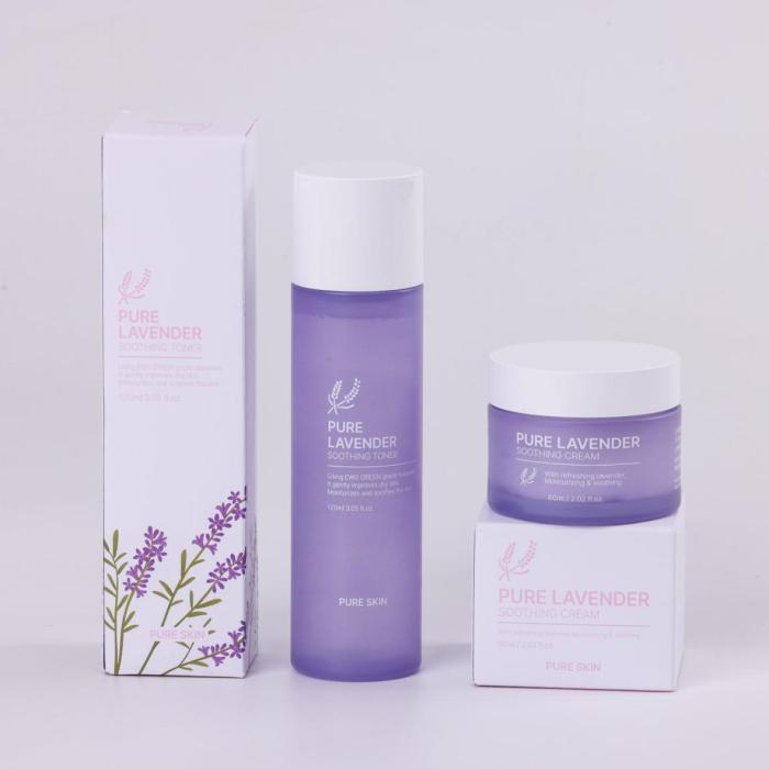 PURE LAVENDER SOOTHING CREAM : Non-Comedogenic Collagen Cream