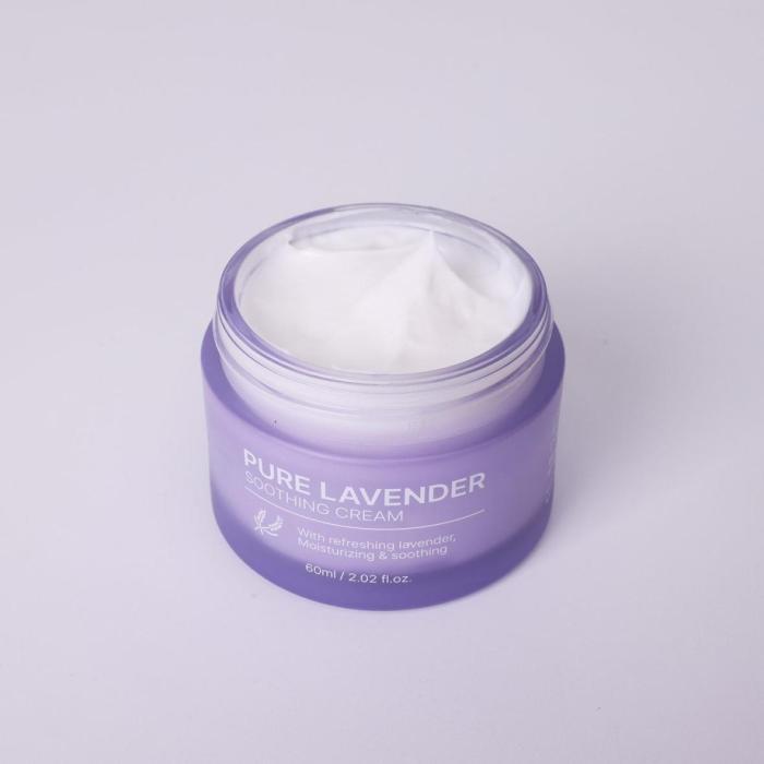 PURE LAVENDER SOOTHING CREAM : Non-Comedogenic Collagen Cream