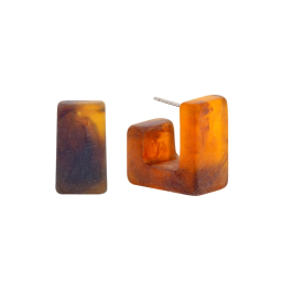 amber earrings