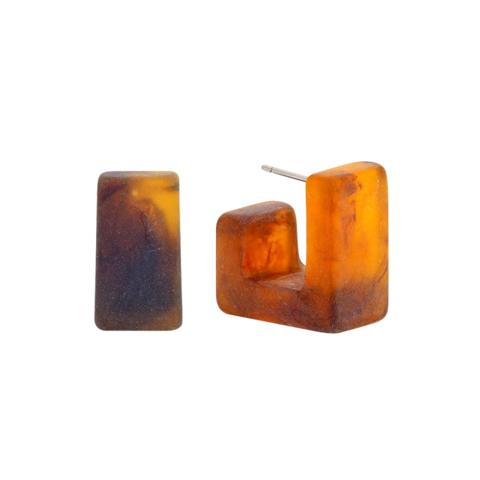 amber earrings