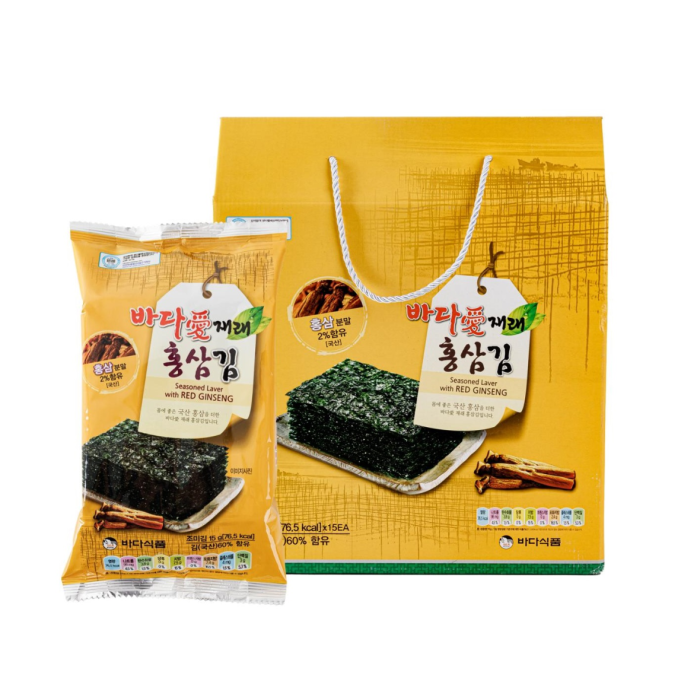 Korean seaweed snacks