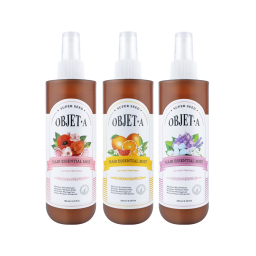 It provides rich moisture to frizzy hair to make it soft and fragrant. It calms loose and frizzy hair, revents
static electricity, and helps maintain volume and curl.