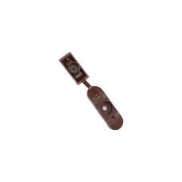 a brown metal key