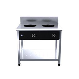 outdoor kitchen stove with sink