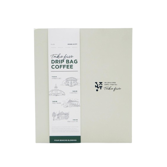 Take Five Coffee Gift Set Package