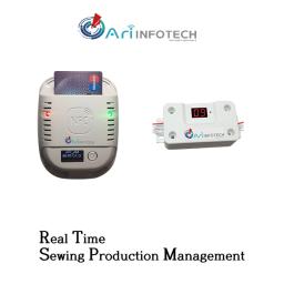 Real-time production information system for sewing factories