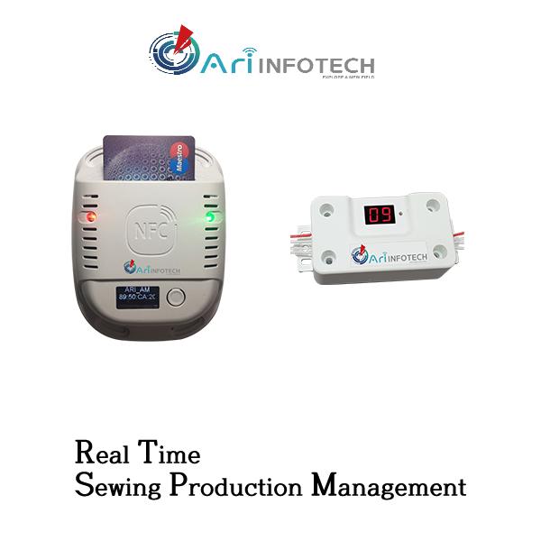 Real-time production information system for sewing factories