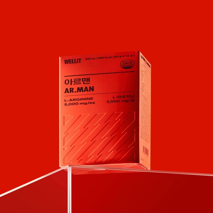 Vitality booster with ultra high contents of 5,000mg arginine for high intensity exercise