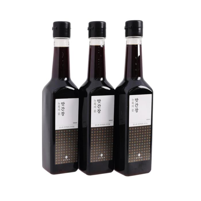 Flavored soy sauce (flower of malted rice)